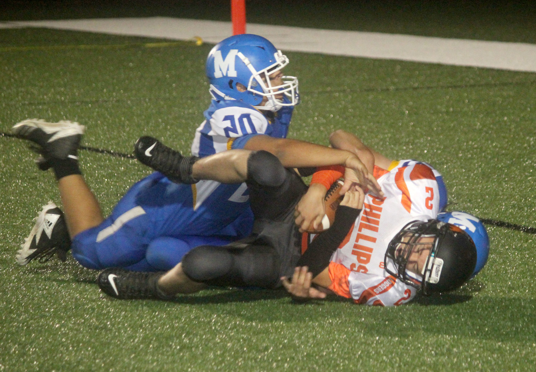 Phillips at McDonell football 9-27-19